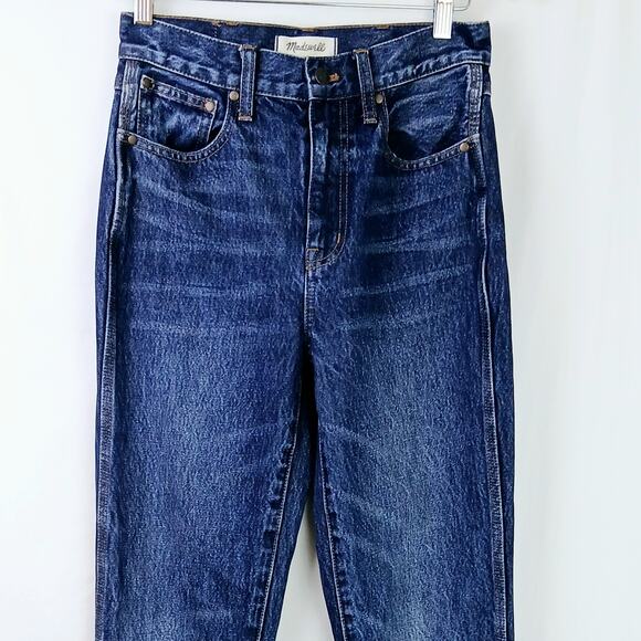 Madewell SZ T25/2 Tall Perfect Vintage Jean Diversey Wash Retro Stitched Edition - Picture 3 of 6